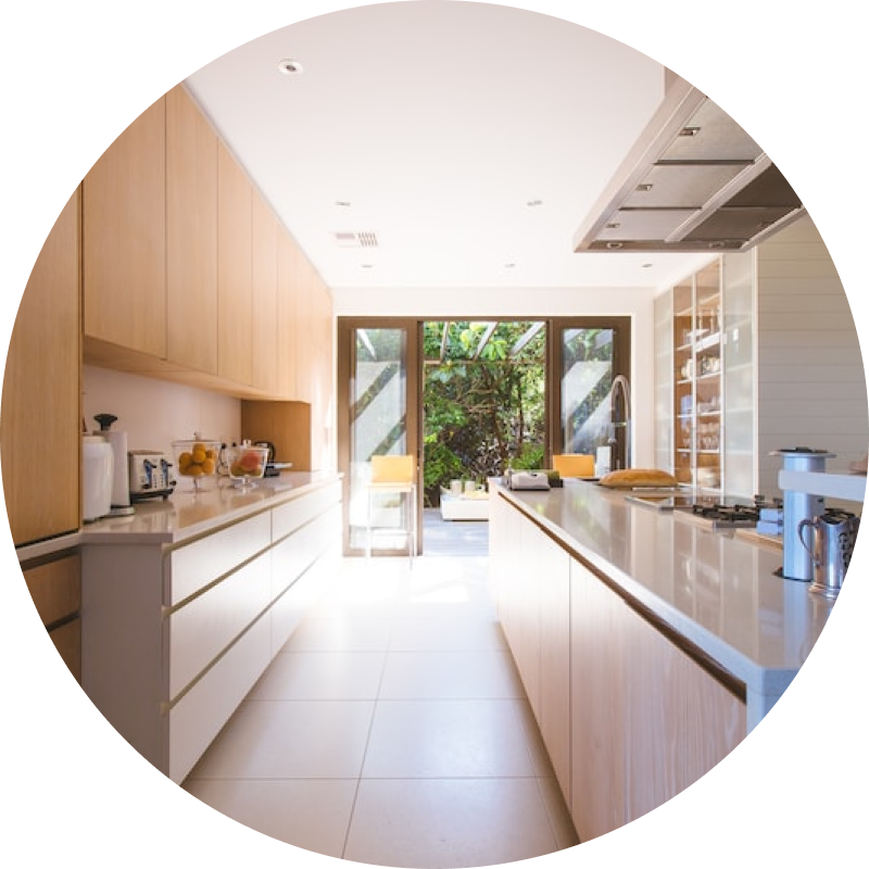 リフォームしたキッチン